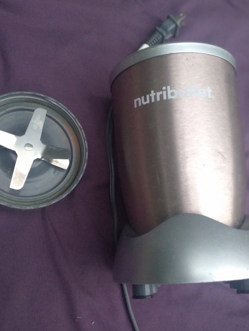Nutribullet Bronze Electric Grinder - Bronze/Gray